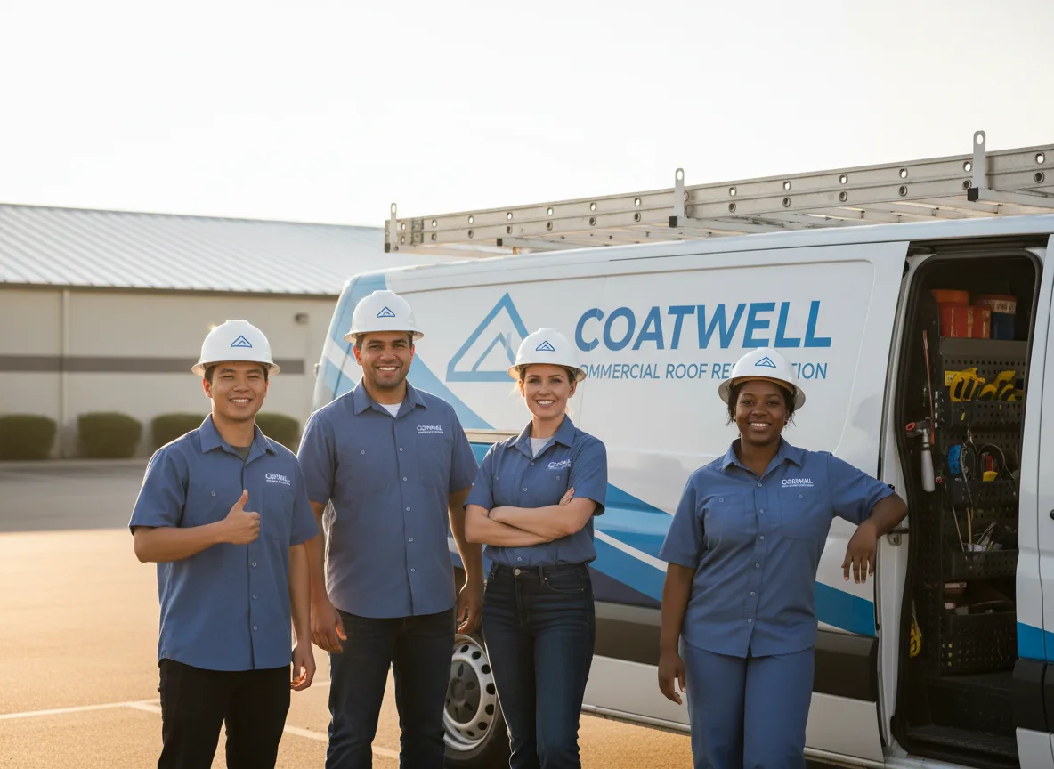 Commercial roof coating company in Linden, AL
